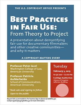 Best Practices in Fair Use: From Theory to Project