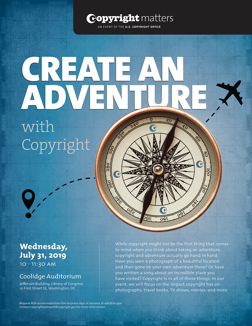 Save the Date: Create an Adventure with Copyright