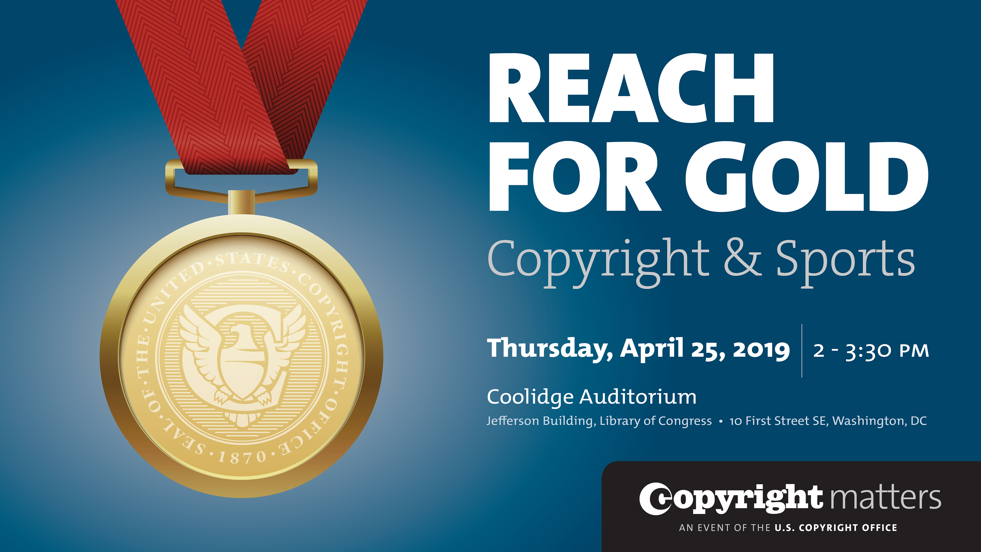 Save the Date: World Intellectual Property Day 2019, Reach for Gold: Copyright and Sports