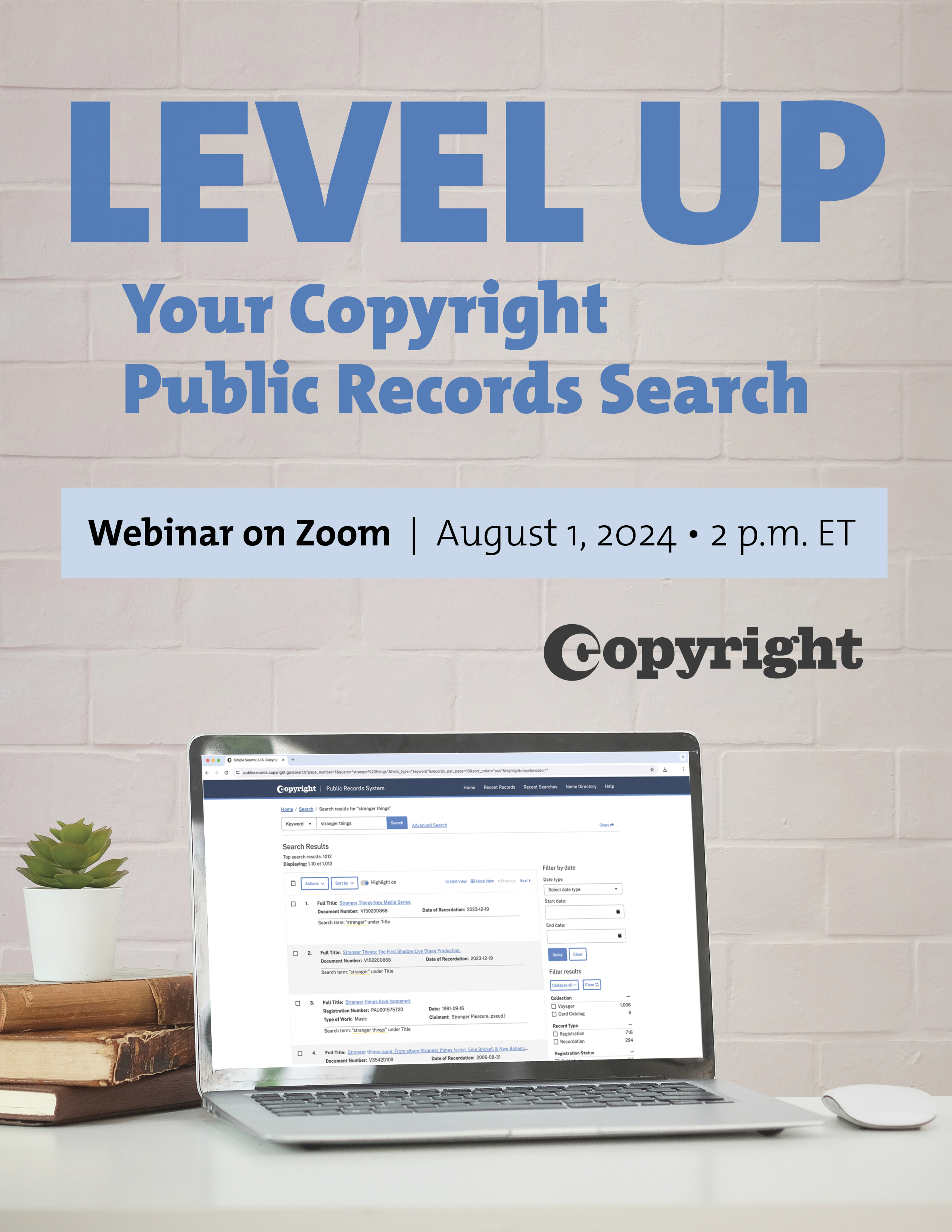 Level Up Your Copyright Public Records Search image