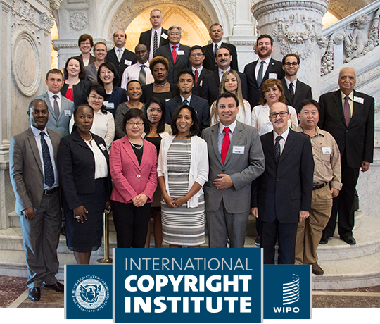 Participants in the June 2016 International Copyright Institute in the Jefferson Building of the Library of Congress. Photo by Cecelia Rogers